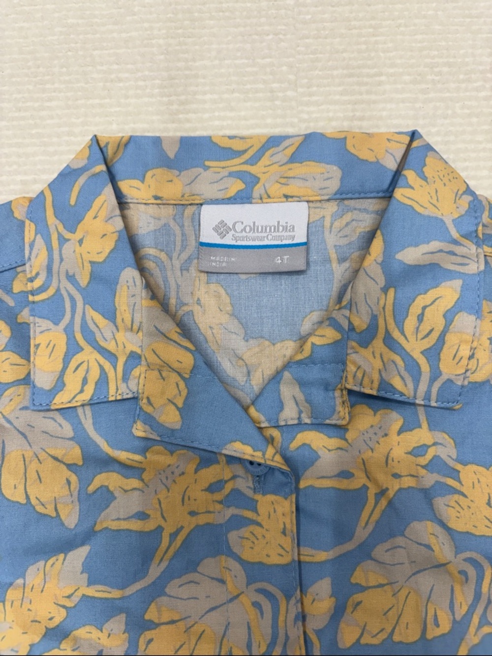 Columbia Kids Blue and Yellow Floral Matching Set - Picture 3 of 5